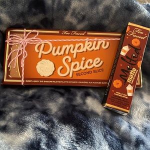 Too faced shadow/lipstick bundle